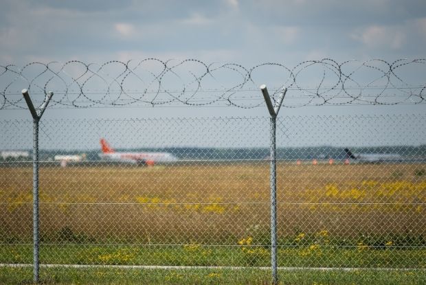 Airport Security Fence