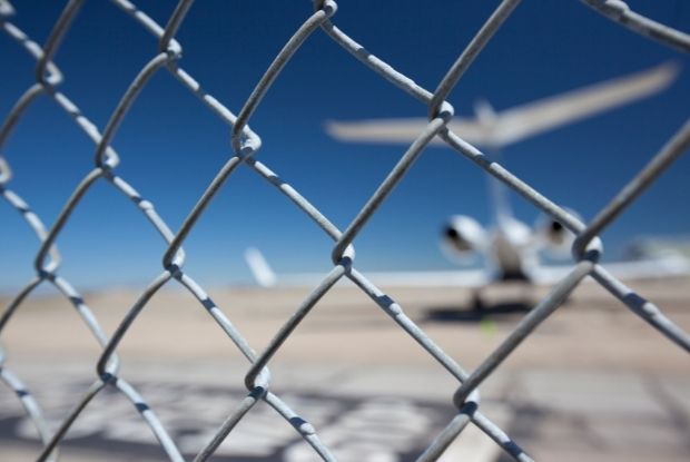 Airport Security Fence