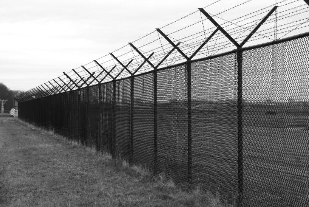 Airport Security Fence